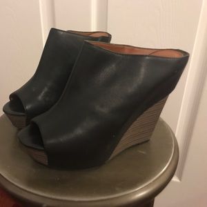 Sexy Jessica Simpson Open Toe Wedges